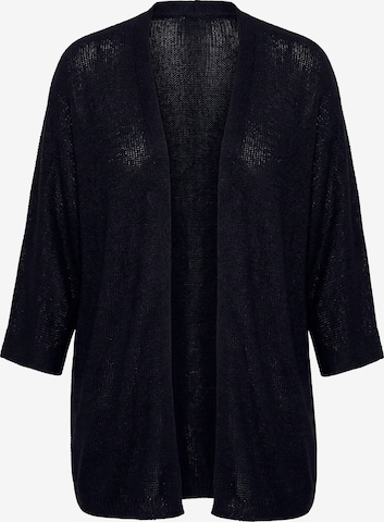 MIAMODA Strickjacke in Schwarz: Vorderseite