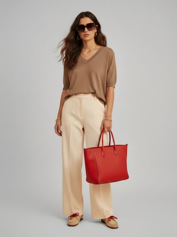 Pull-over WEARABLE STORIES en beige