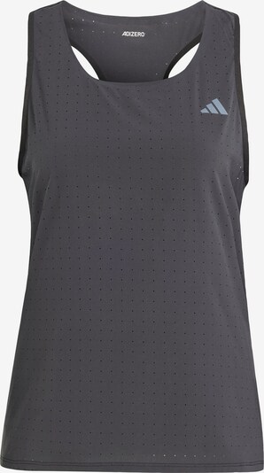 ADIDAS PERFORMANCE Sporttop 'Adizero ' in de kleur Grijs / Lichtgrijs, Productweergave