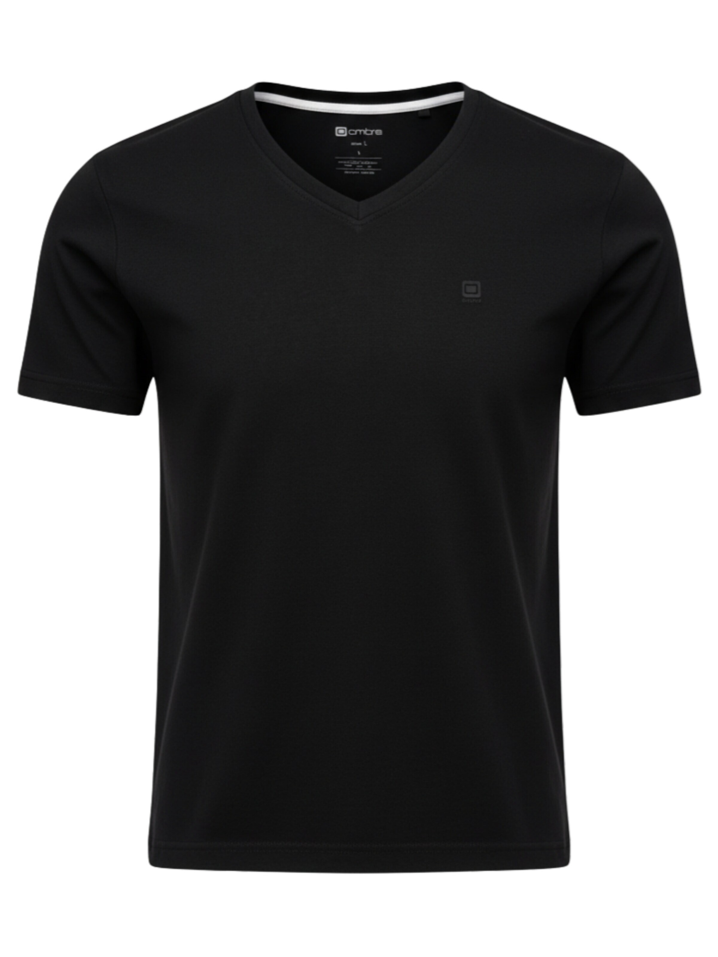Maglietta di Ombre in nero: frontale