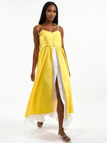 MSN Collection Dress in Yellow
