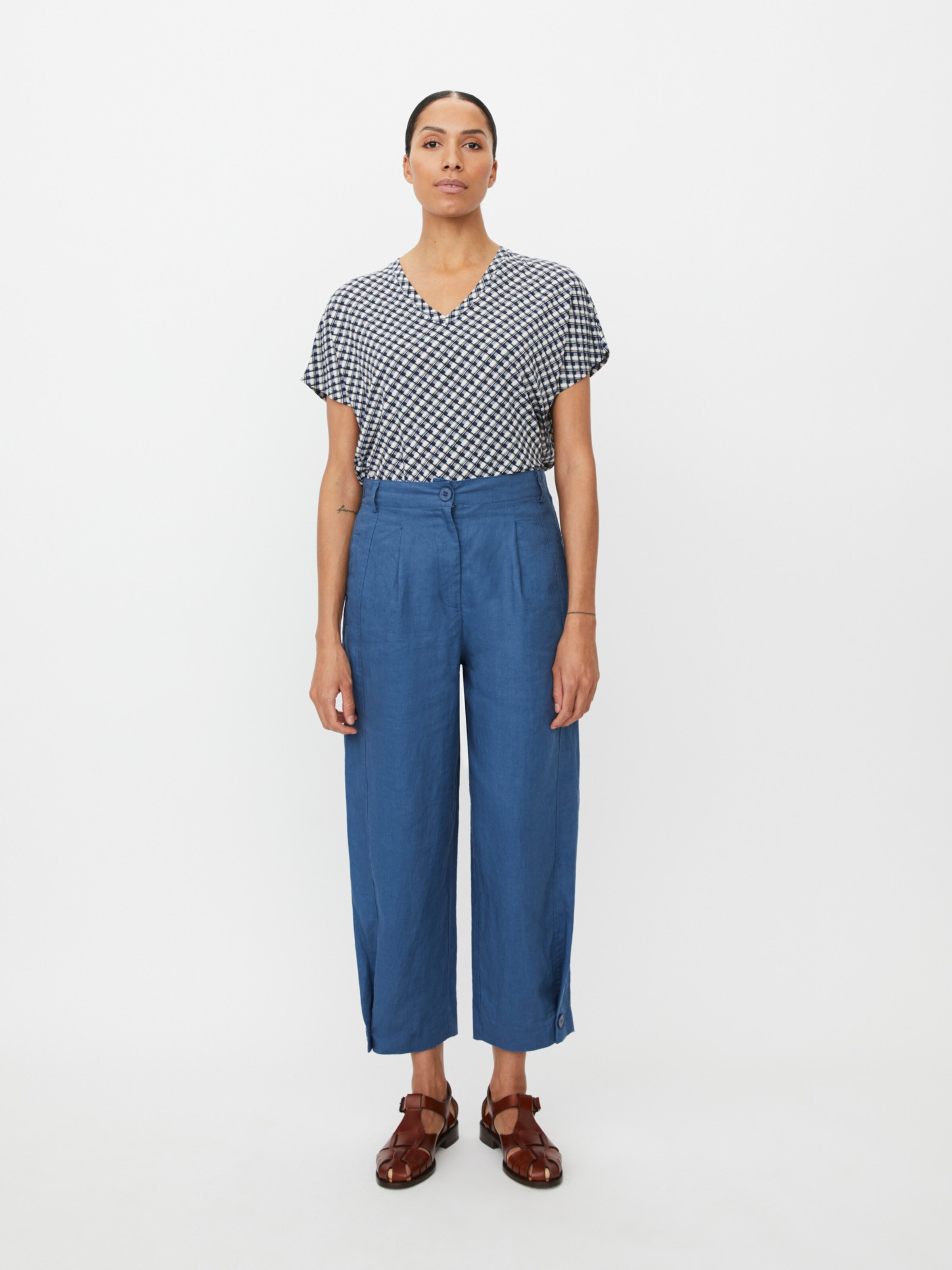 Regular Pantalon 'MaPunna' Masai en bleu : devant