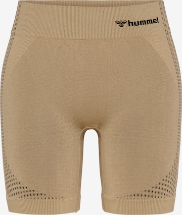 Hummel Sportsbukser i beige: forside