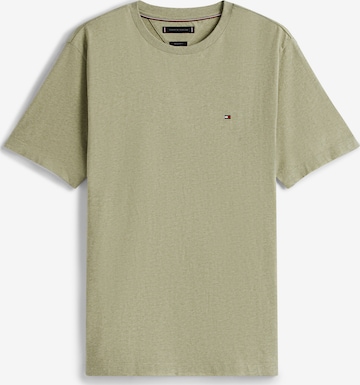 T-Shirt 'ESSENTIAL' TOMMY HILFIGER en vert : devant