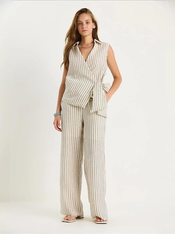 Bianco Lucci Broekpak in Wit