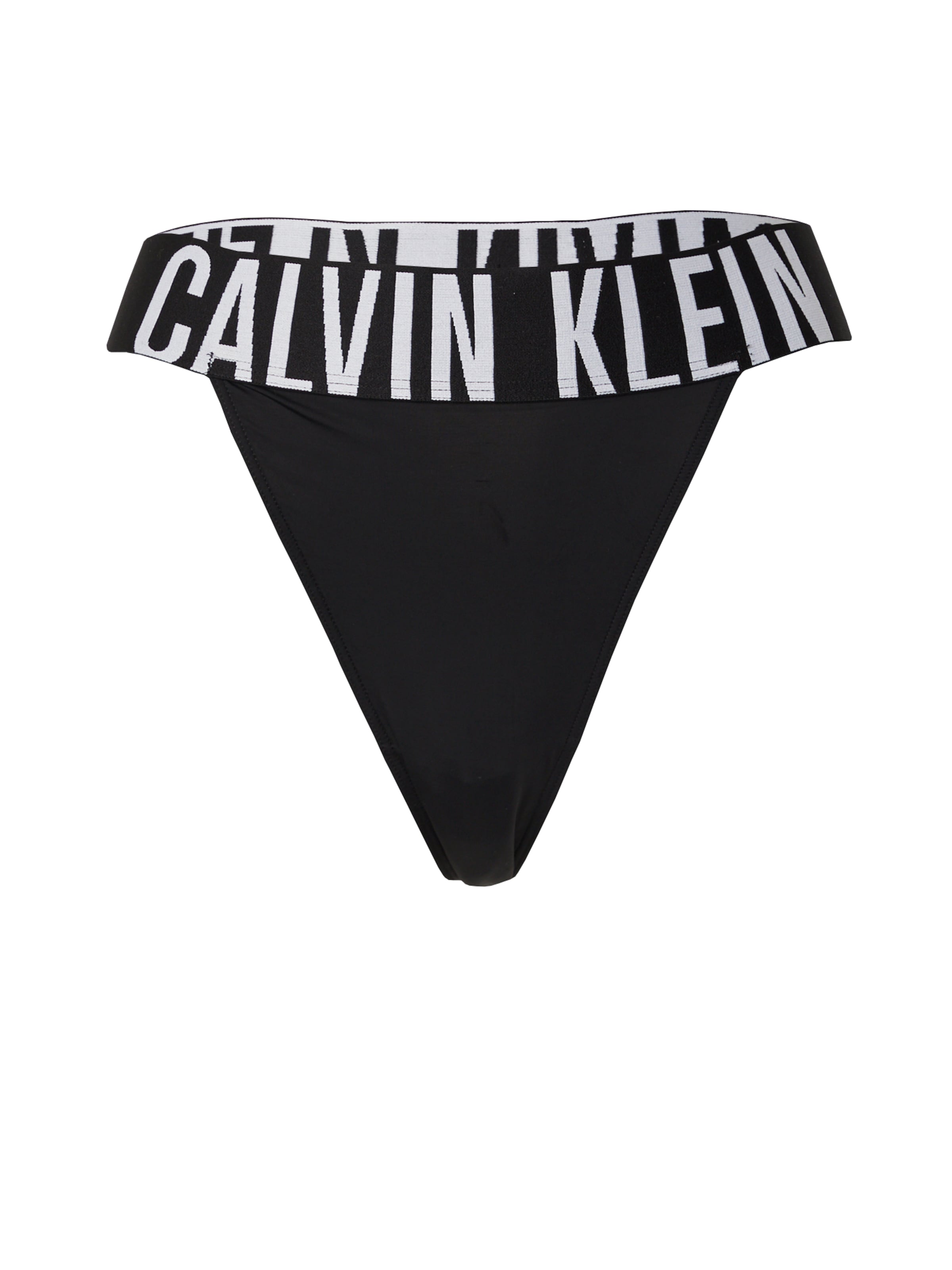 Calvin Klein Underwear String in Schwarz: Vorderseite