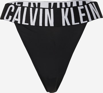 juoda Calvin Klein Underwear Siaurikės: priekis
