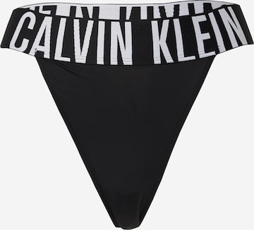 Calvin Klein Underwear Стринги в Черный: спереди