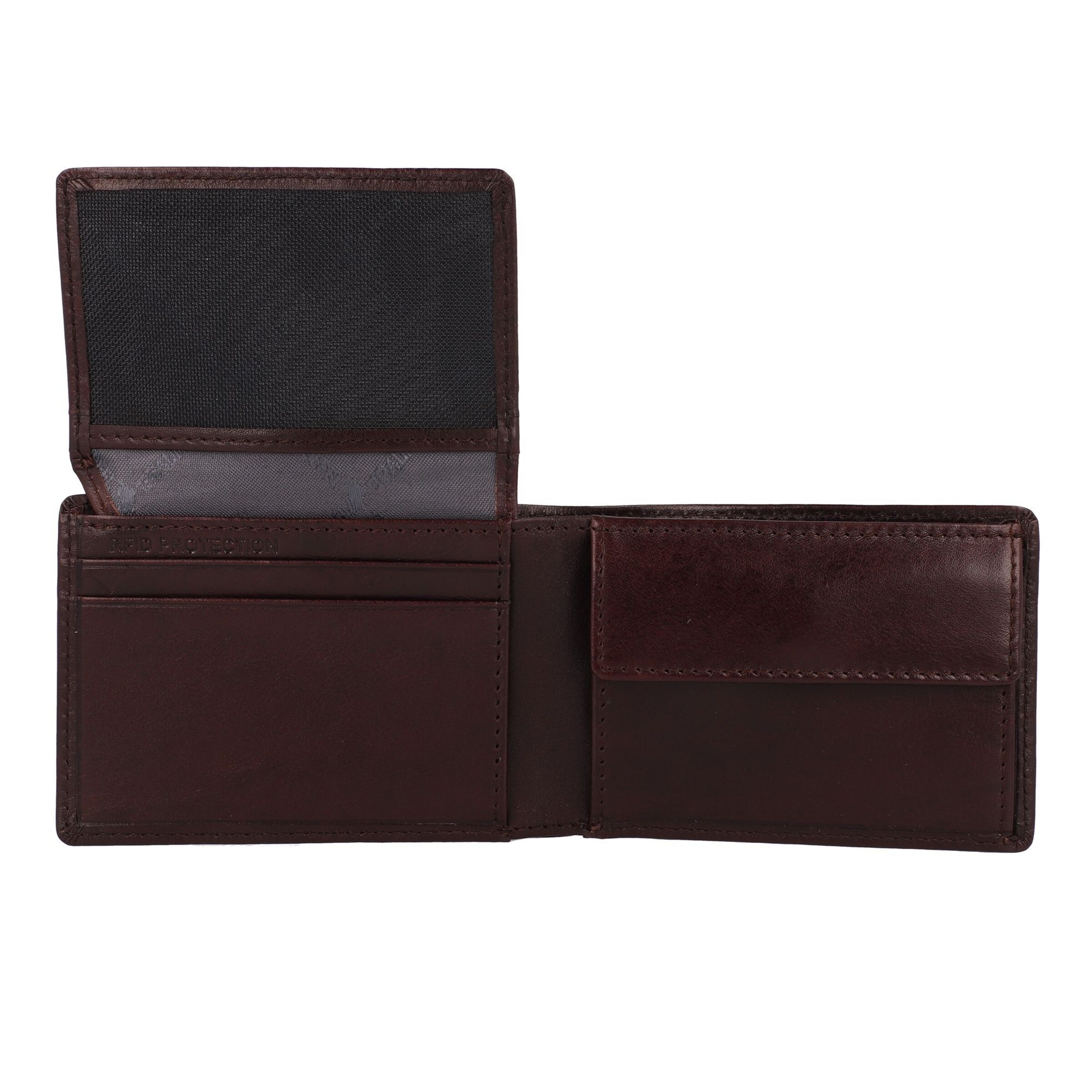 Porte-monnaies 'Arezzo' Braun Büffel en marron