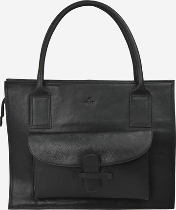 ADAX Shopper 'Valentina' in Black: front