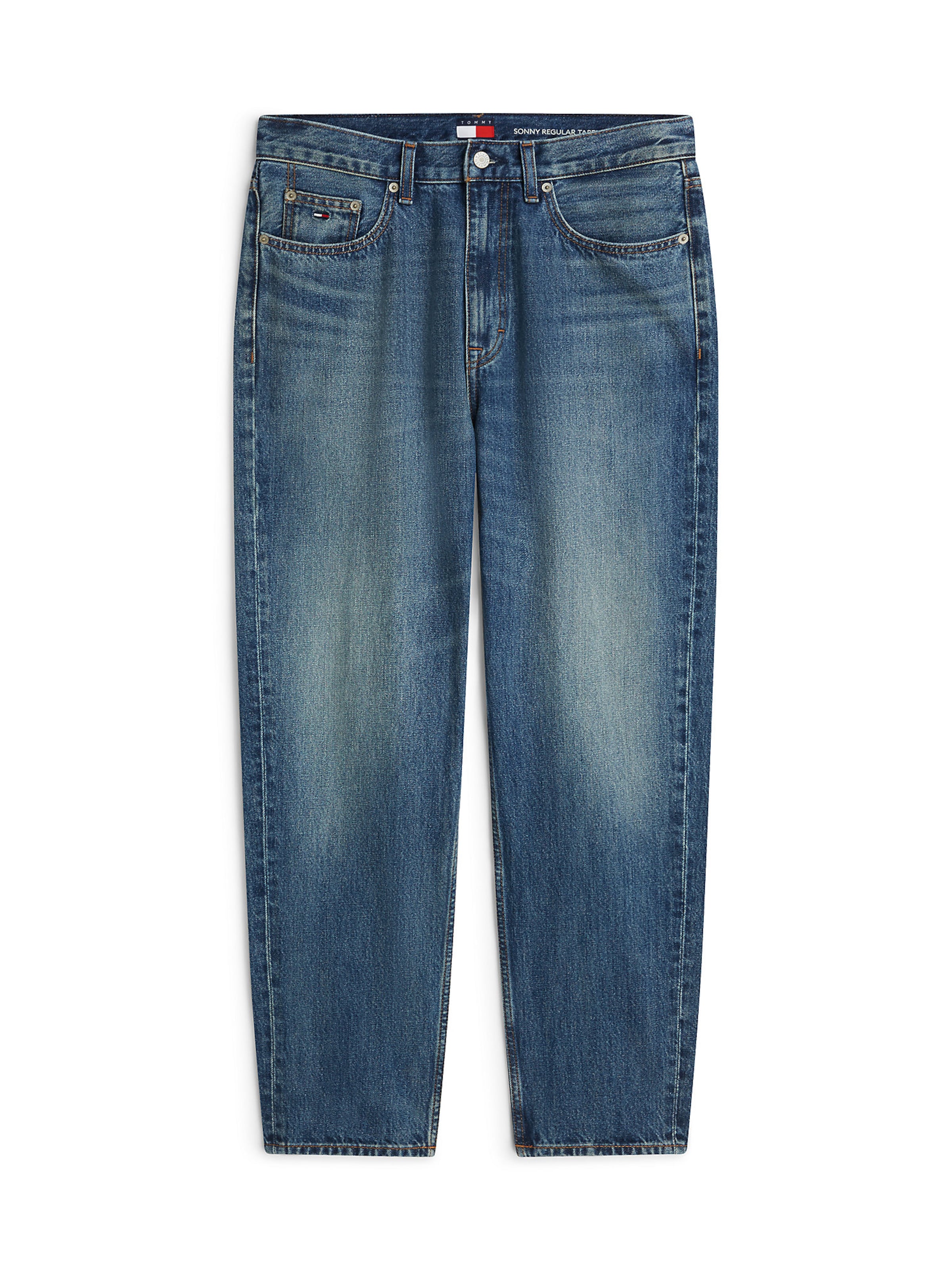 Tommy Jeans Regular Jeans 'Sonny' in Blauw: voorkant