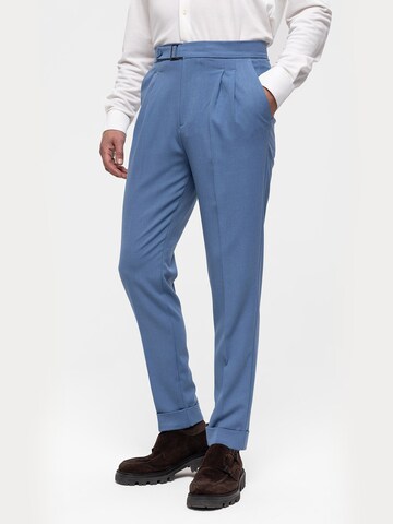 Slimfit Pantaloni di Dandalo in blu