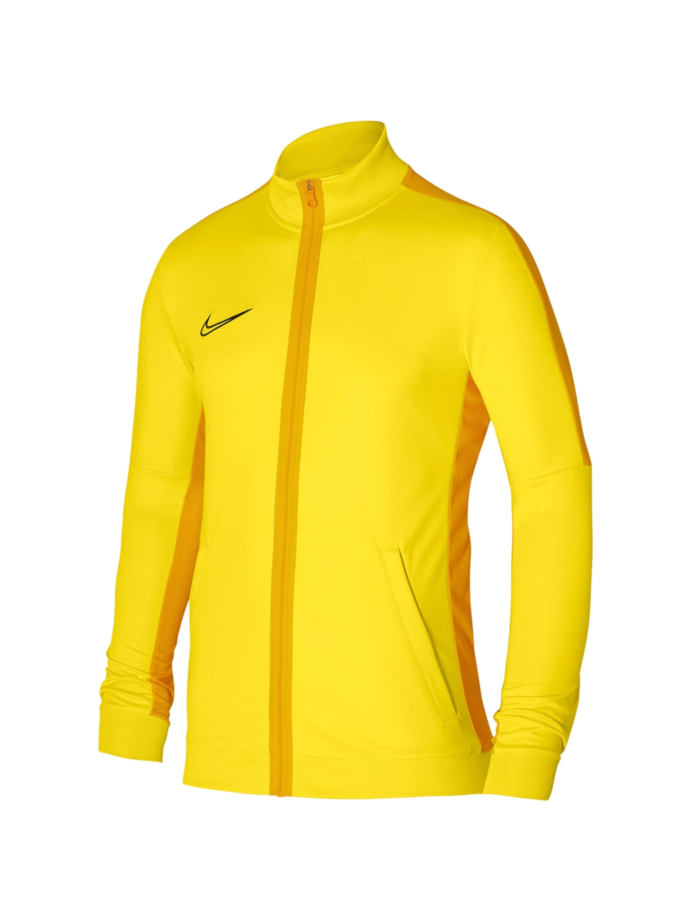 NIKE Sweatshirt 'Nike Dri-FIT Academy' in Yellow: front