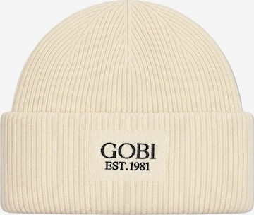 GOBI Cashmere Čepice – bílá: přední strana