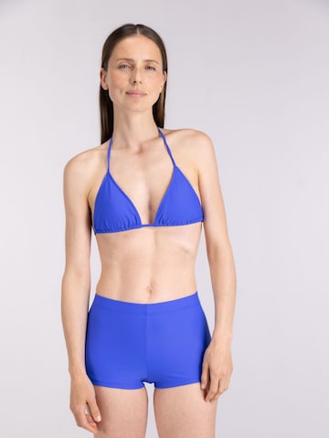 WALLIEN Triangle Bikini Top 'Triangle' in Blue