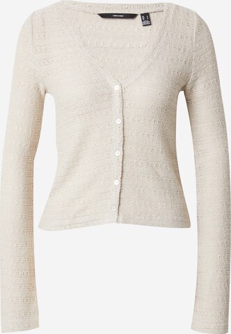 Cardigan 'OLIVA' VERO MODA en gris : devant