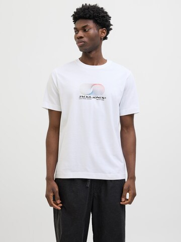 JACK & JONES Футболка 'JCOCalma' в Белый: спереди