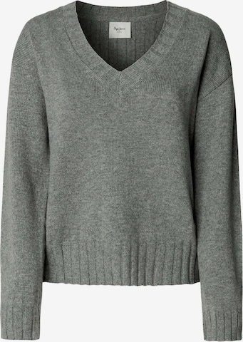 Pepe Jeans Pullover 'Cherice' in Grau: Vorderseite