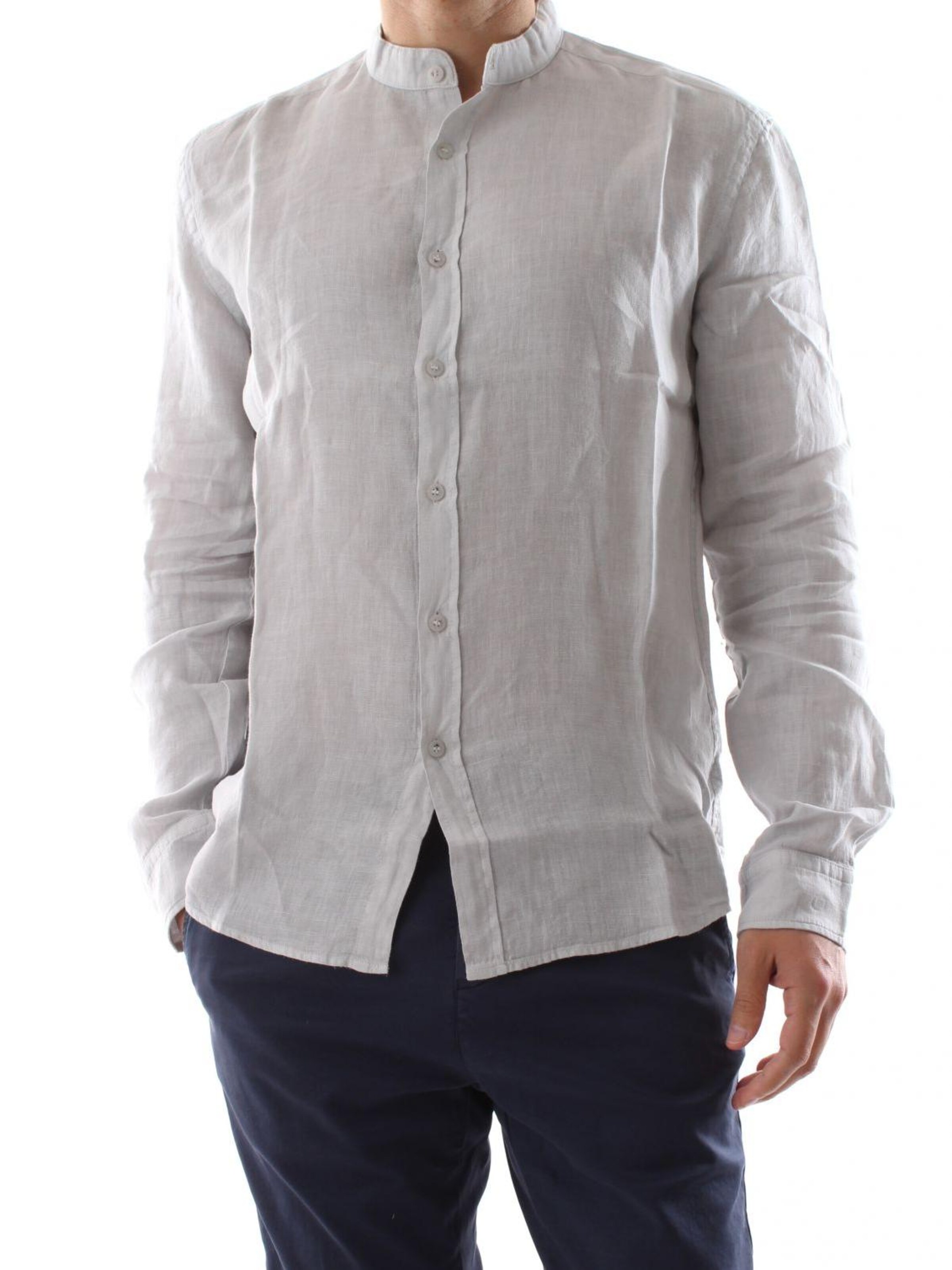 40weft Shirt in Grey: front