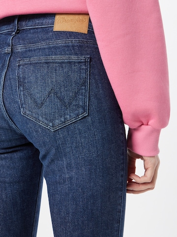 WRANGLER Skinny Jeans 'SKINNY' in Blau