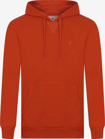 Sweat-shirt DENIM CULTURE en orange : devant