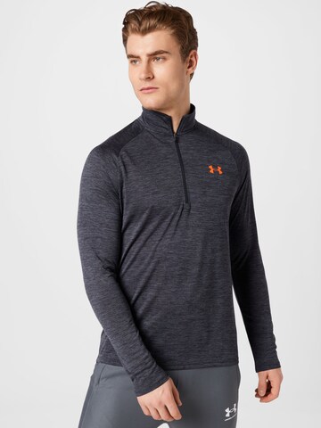 UNDER ARMOUR Sportshirt 'Tech' in Schwarz: predná strana