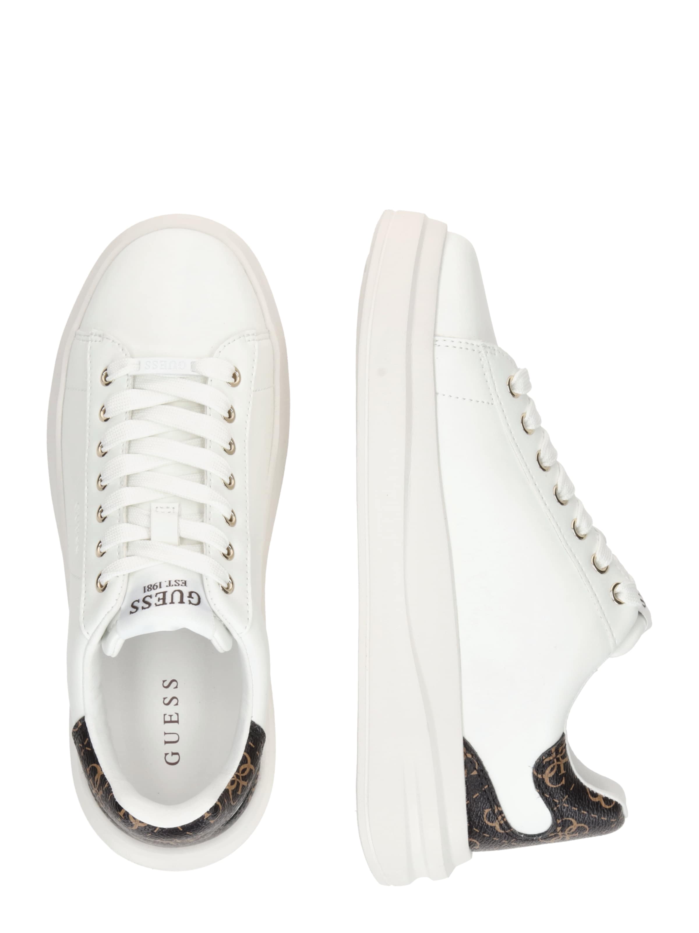 GUESS Tenisky 'Elbina' – bílá