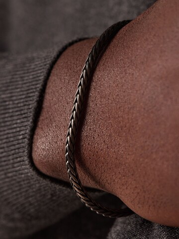 Lucardi Bracelet 'Urbane Geschichte' in Grey: front