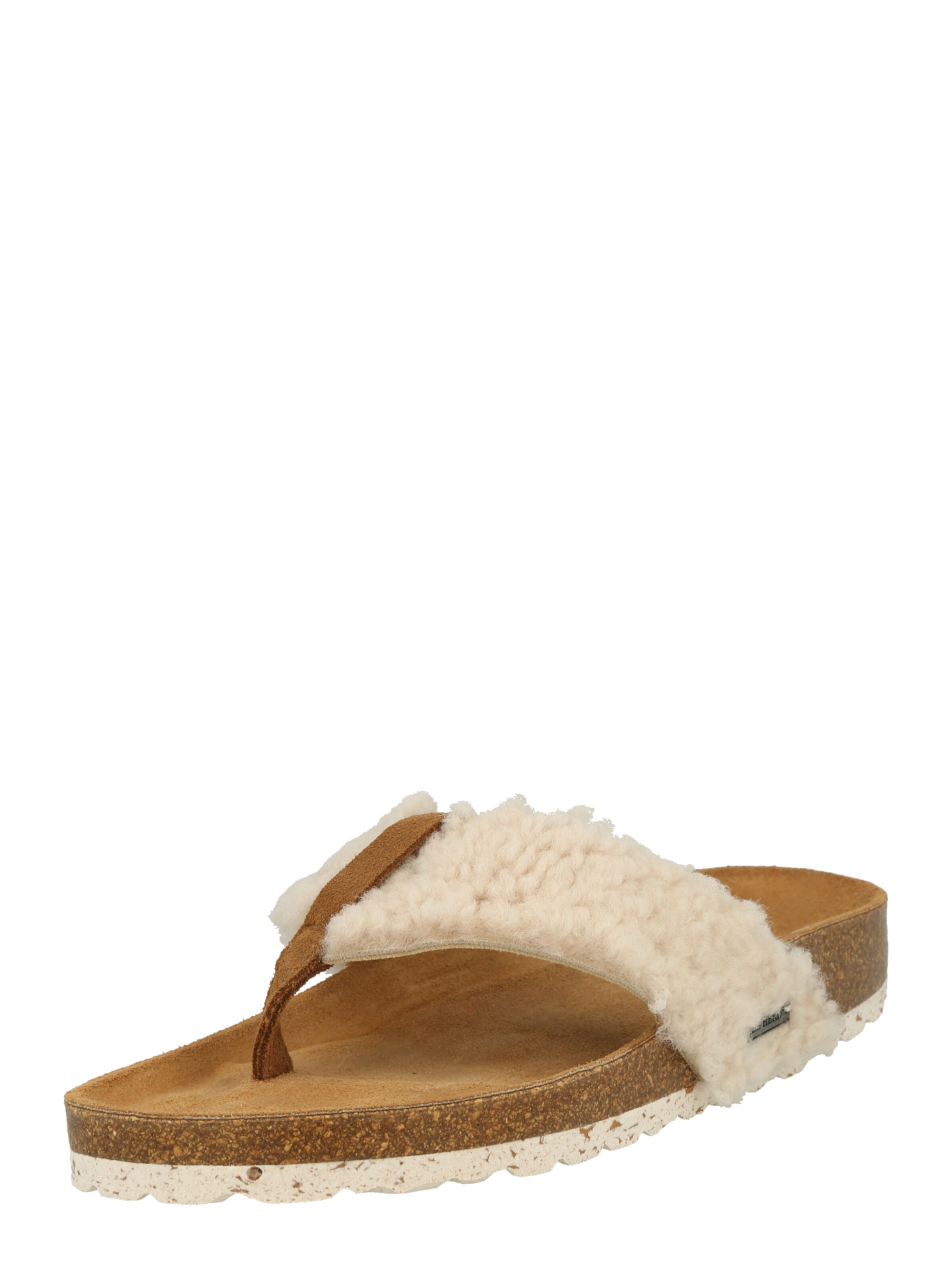 SHEPHERD Hausschuh 'Bondi' in Beige: Vorderseite