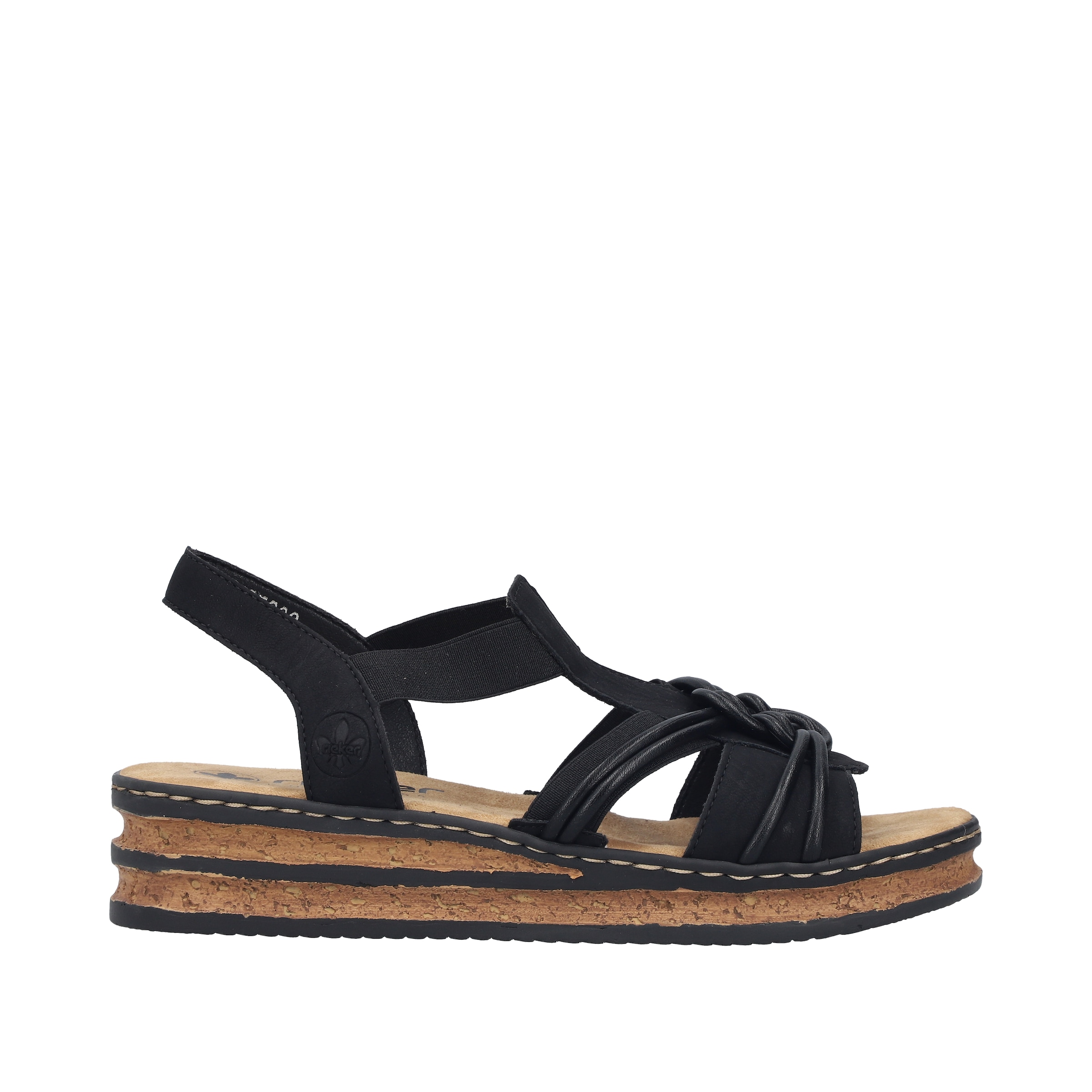 Rieker Sandale in Schwarz