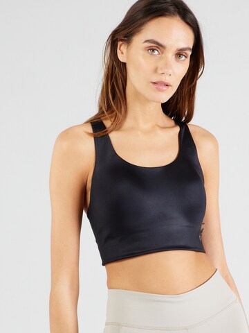 On Bralette Bra 'Active' in Black: front