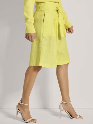 Loosefit Pantalon à pince MADELEINE en jaune