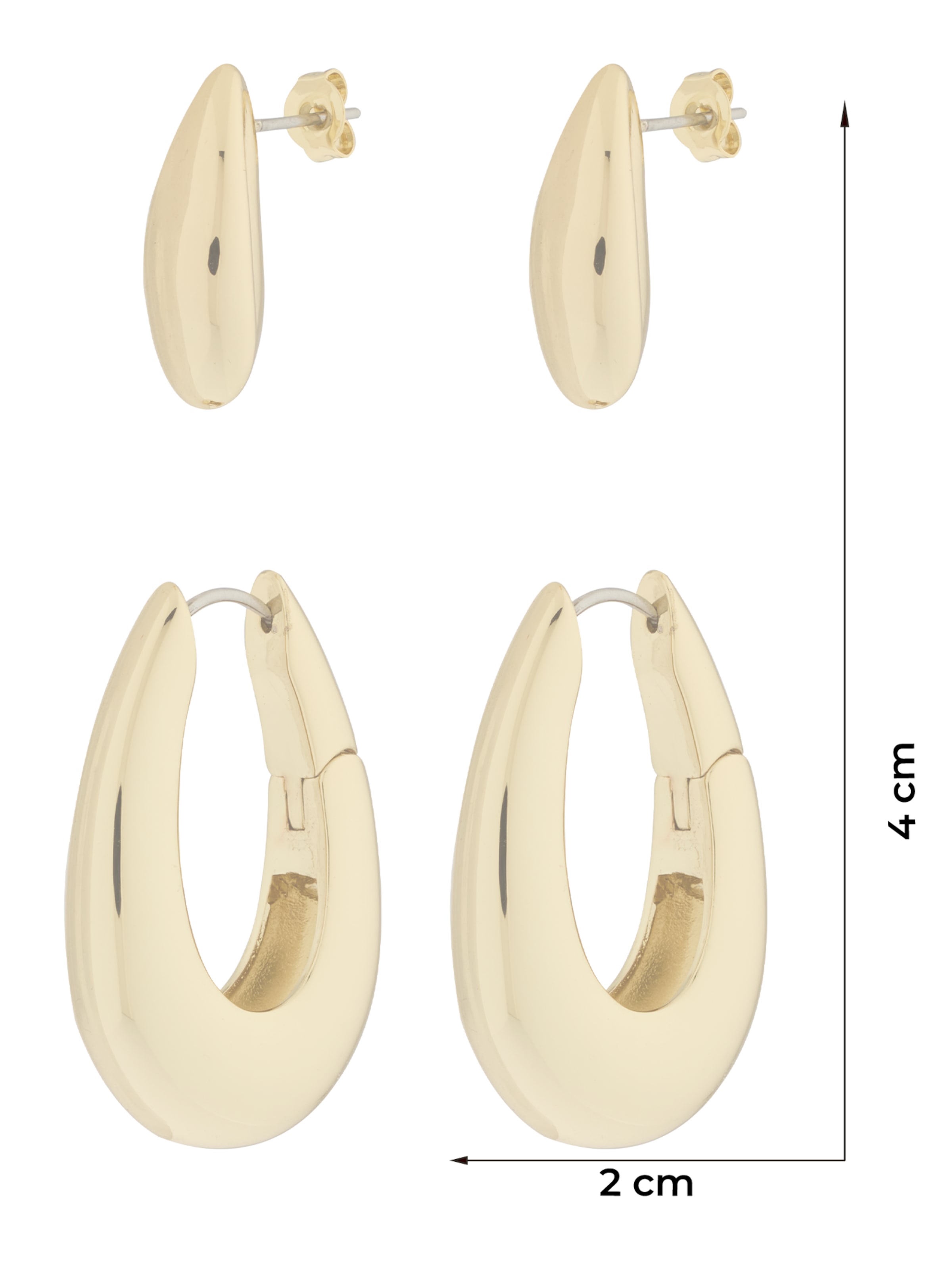 Boucles d'oreilles & Other Stories en or