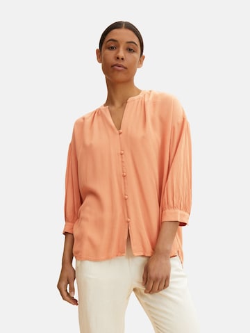 TOM TAILOR Bluse in Orange: predná strana