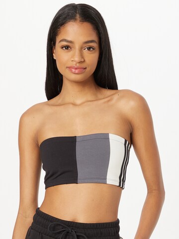 ADIDAS ORIGINALS Top in Schwarz: Vorderseite