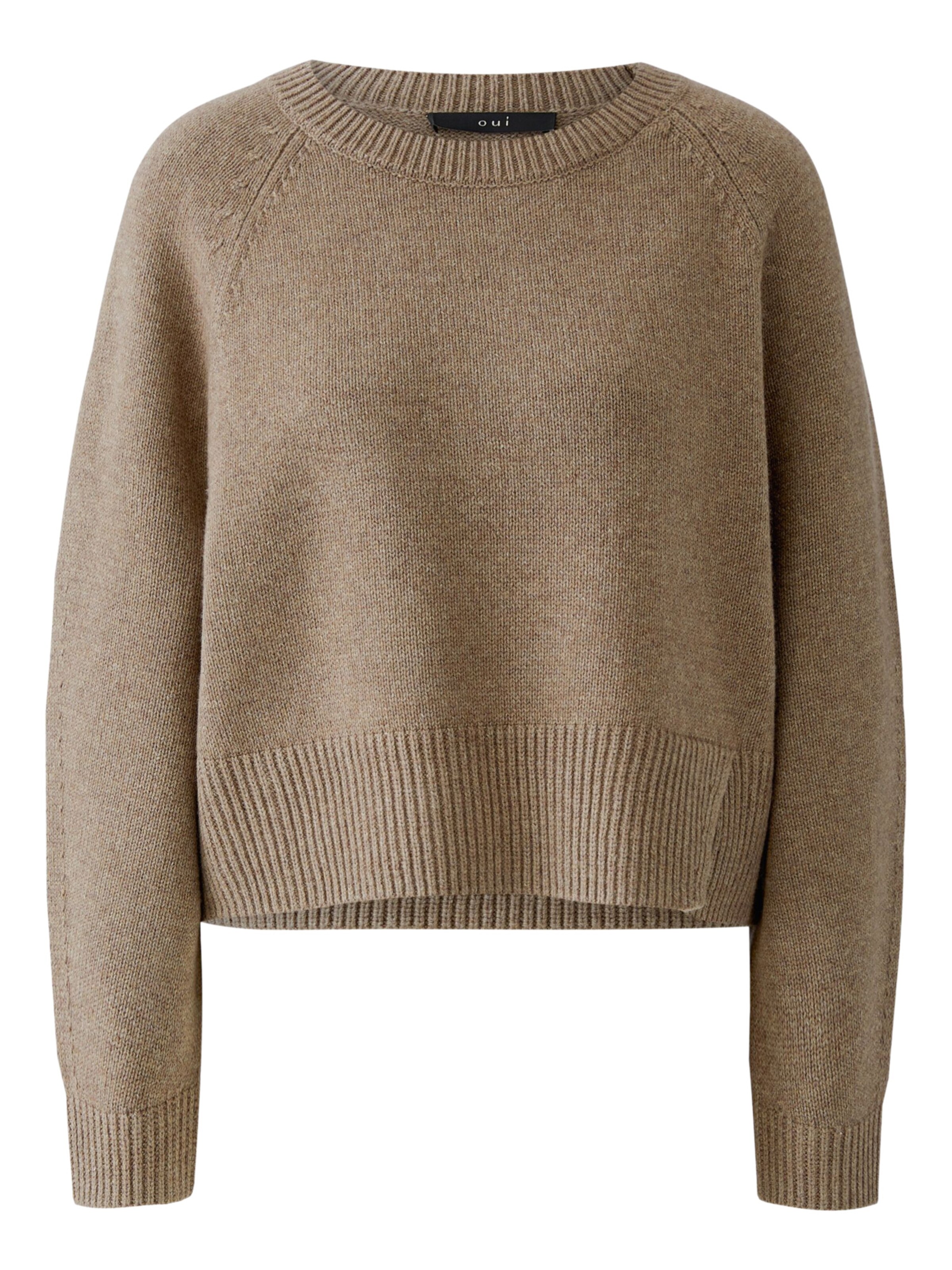 OUI Pullover in Braun: Vorderseite