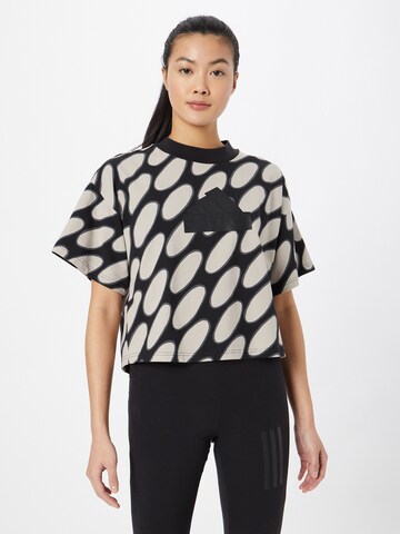 ADIDAS SPORTSWEAR Functioneel shirt 'Marimekko' in Beige: voorkant
