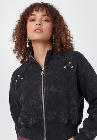 Veste de survêtement myMo ROCKS en noir