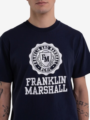 FRANKLIN & MARSHALL T-Shirt in Blau