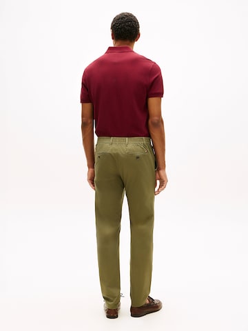 TOMMY HILFIGER Slimfit Chinohose in Grün