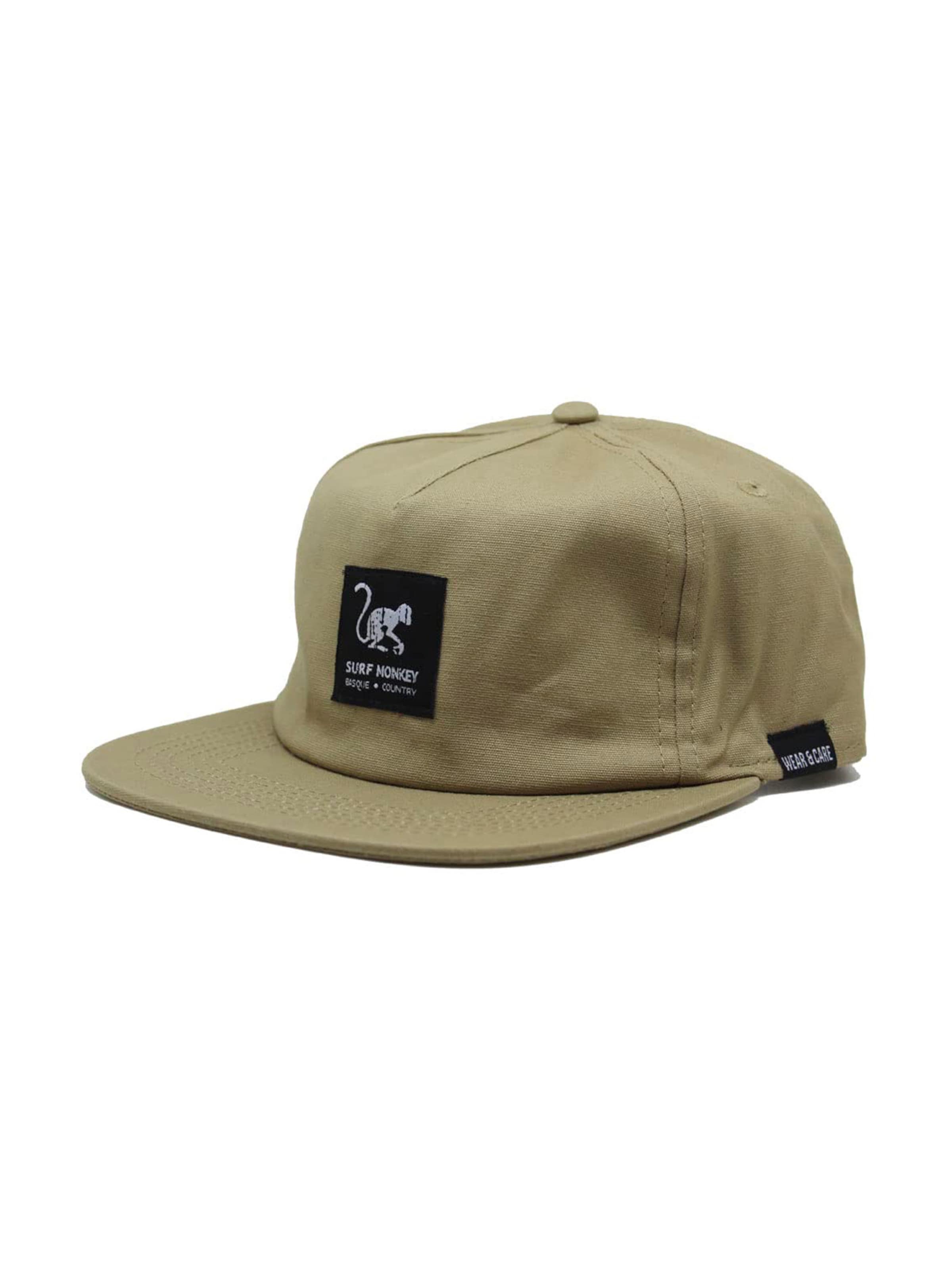 Surf Monkey Sports cap in Beige: front