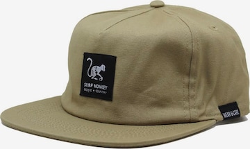 Surf Monkey Sportcap in Beige: Vorderseite