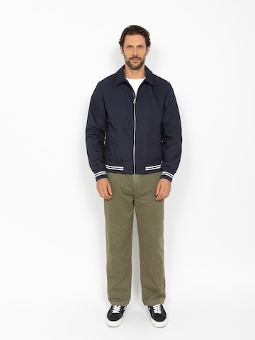 Manteau mi-saison Schott NYC en bleu