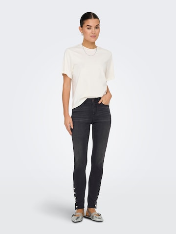 ONLY Slimfit Jeans 'ONLWINNIE' in Zwart