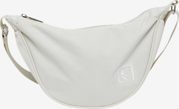 Karl Kani Shoulder Bag in White: front
