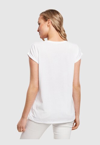 Merchcode Shirt 'Ladies Peace - Stripe Peace' in Weiß