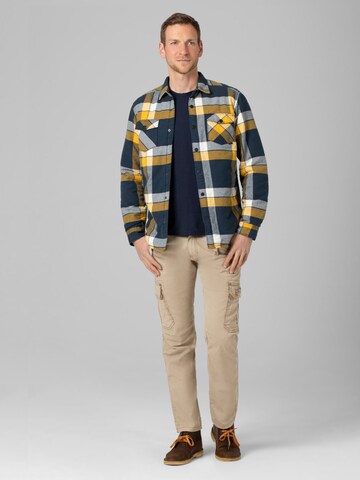 TIMEZONE Skinny lange Cargohose 'Regular RogerTZ' in Beige