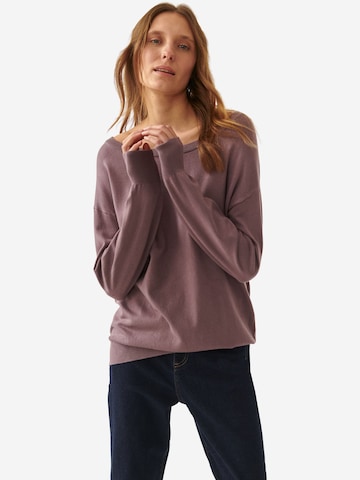 TATUUM Sweater 'Doro' in Grey: front
