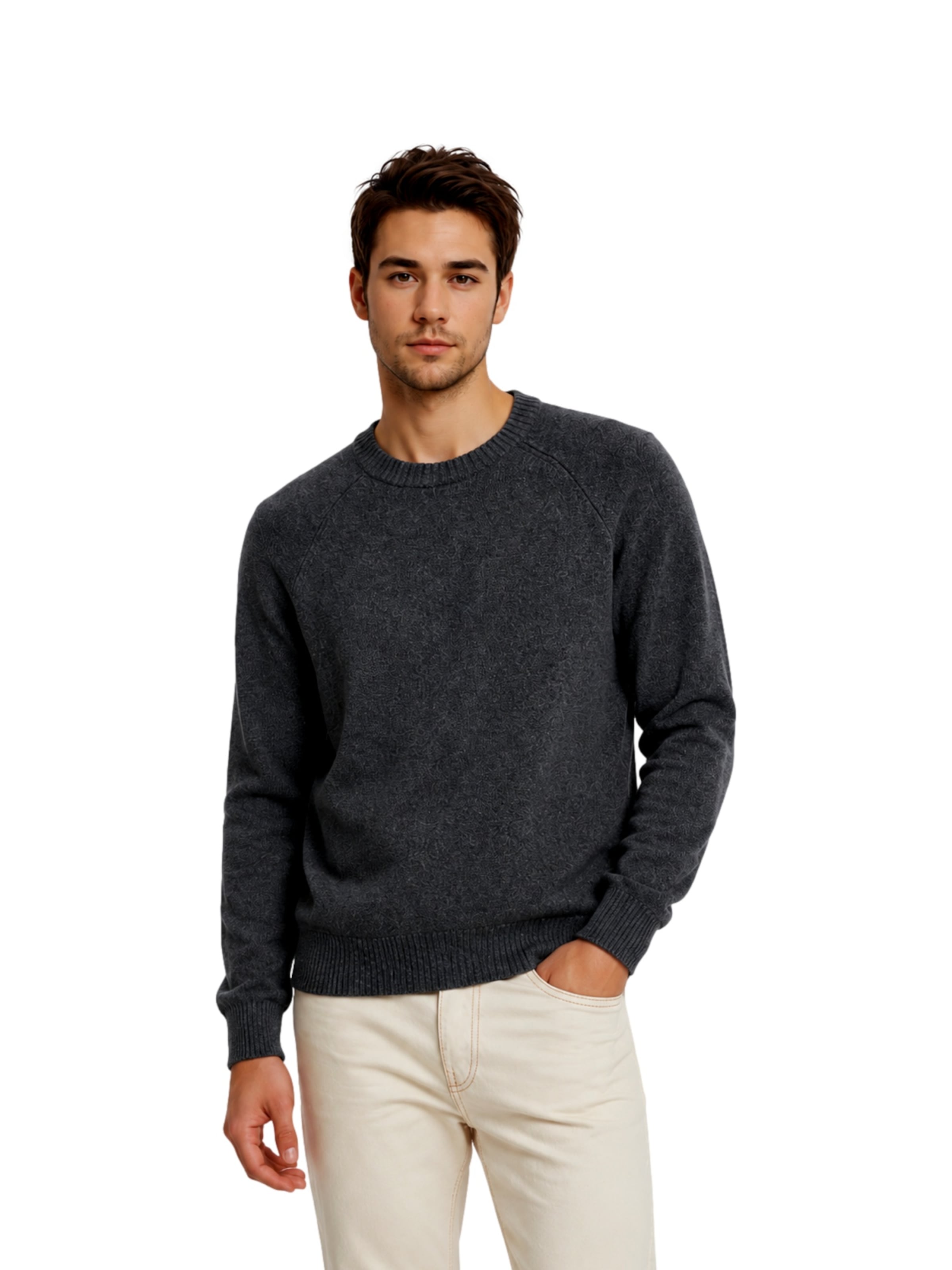 Only & Sons - Pullover 'ONSEJNAR' em cinzento: frente