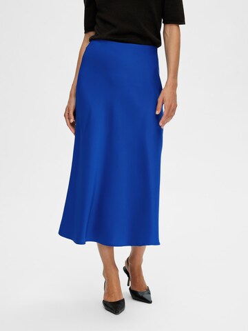 SELECTED FEMME Skirt 'Lena' in Blue: front
